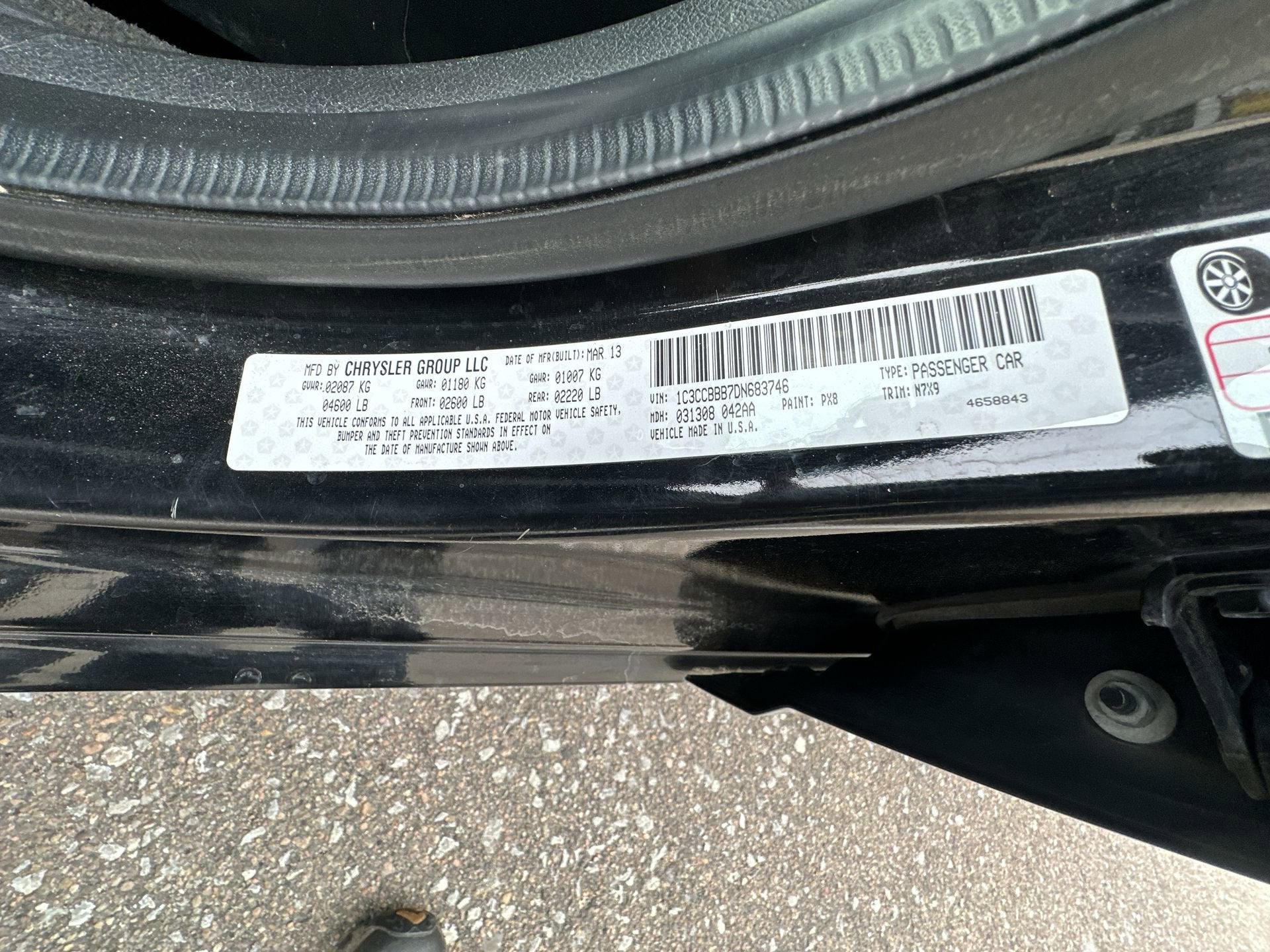 2013 Chrysler 200 Touring