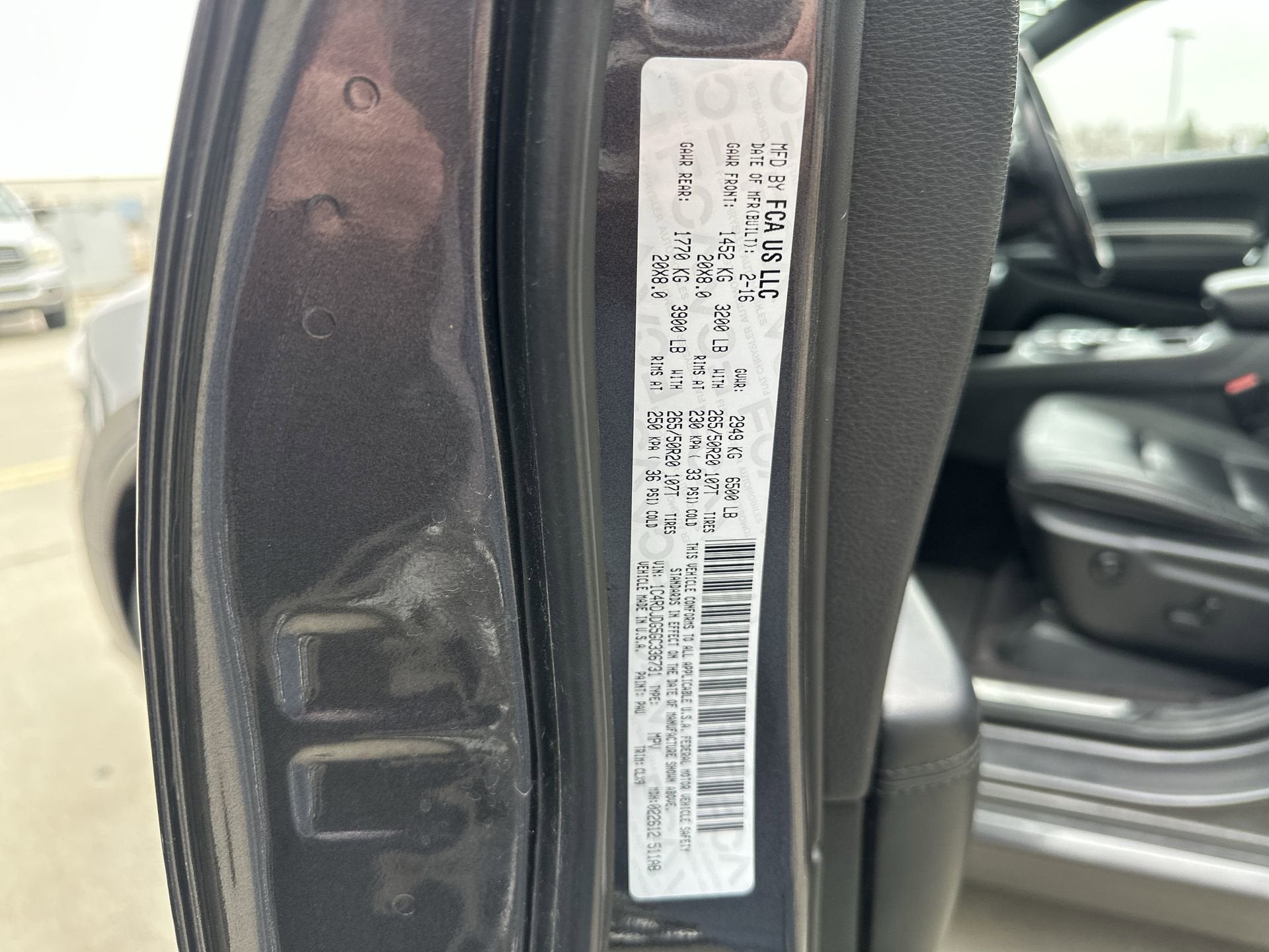 2016 Dodge Durango Limited