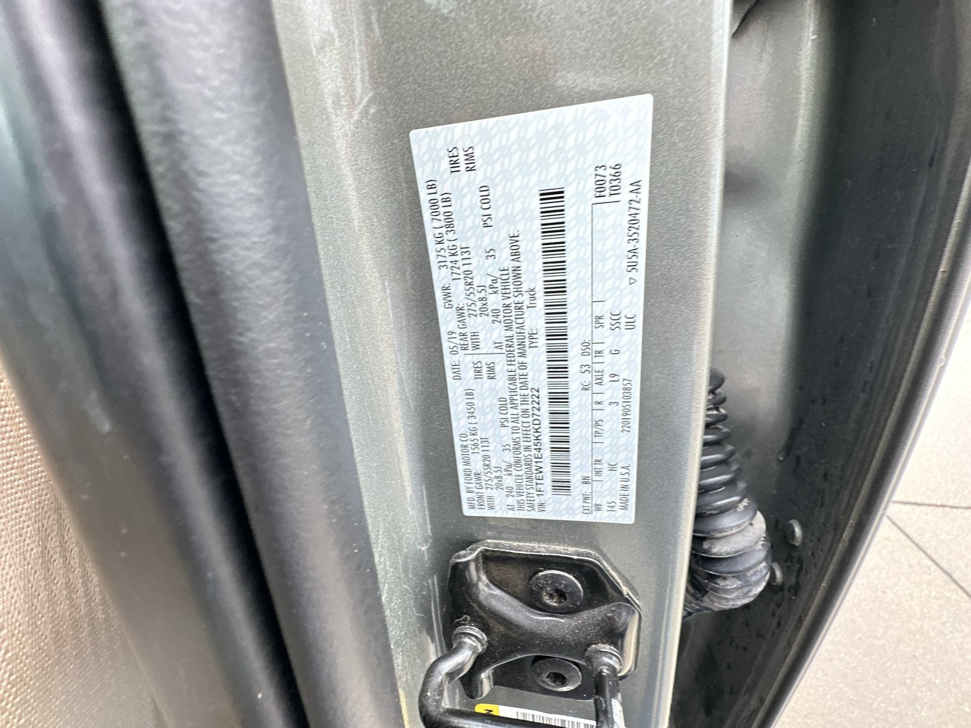 2019 Ford F-150 LARIAT