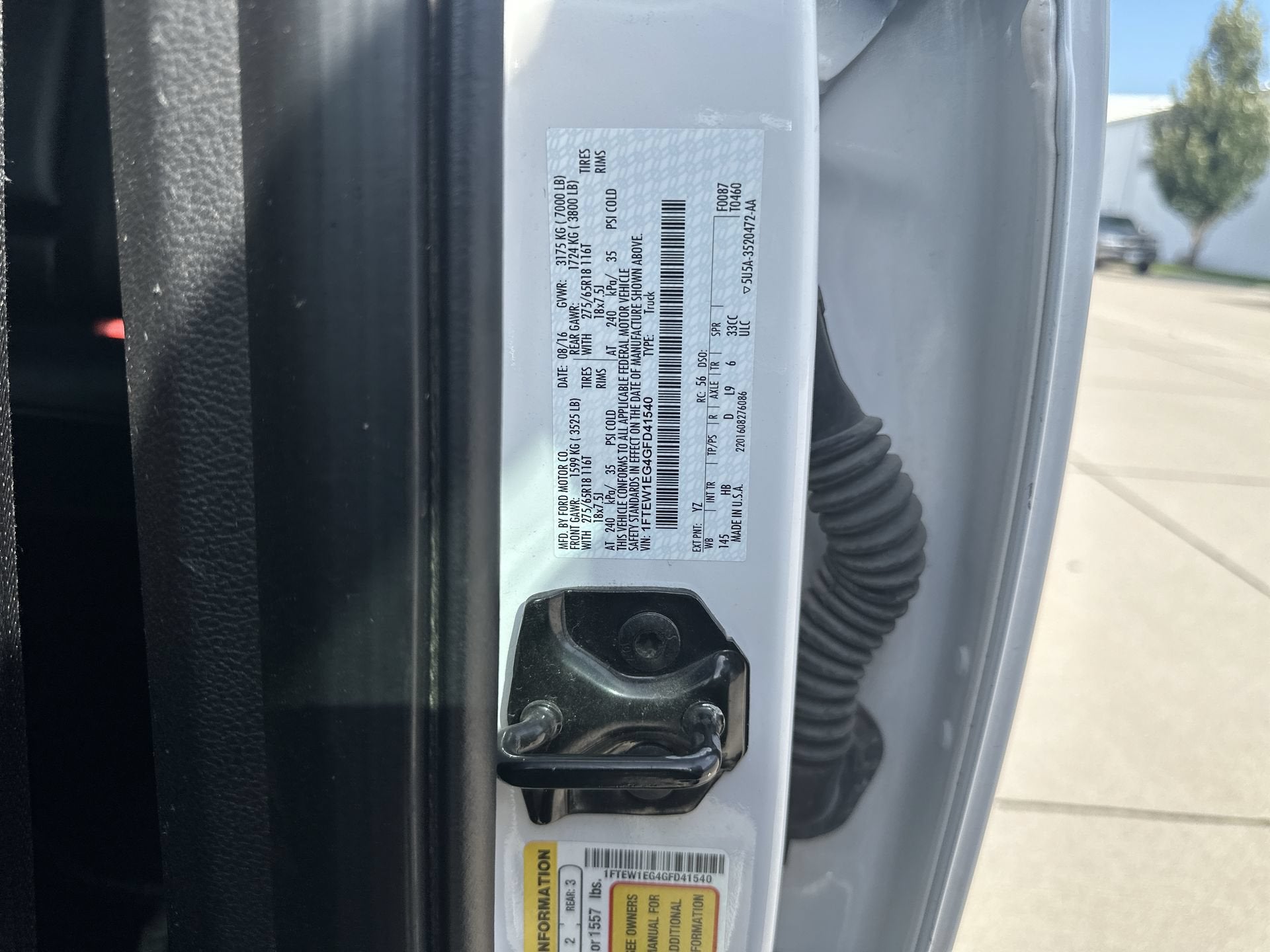 2016 Ford F-150 Lariat