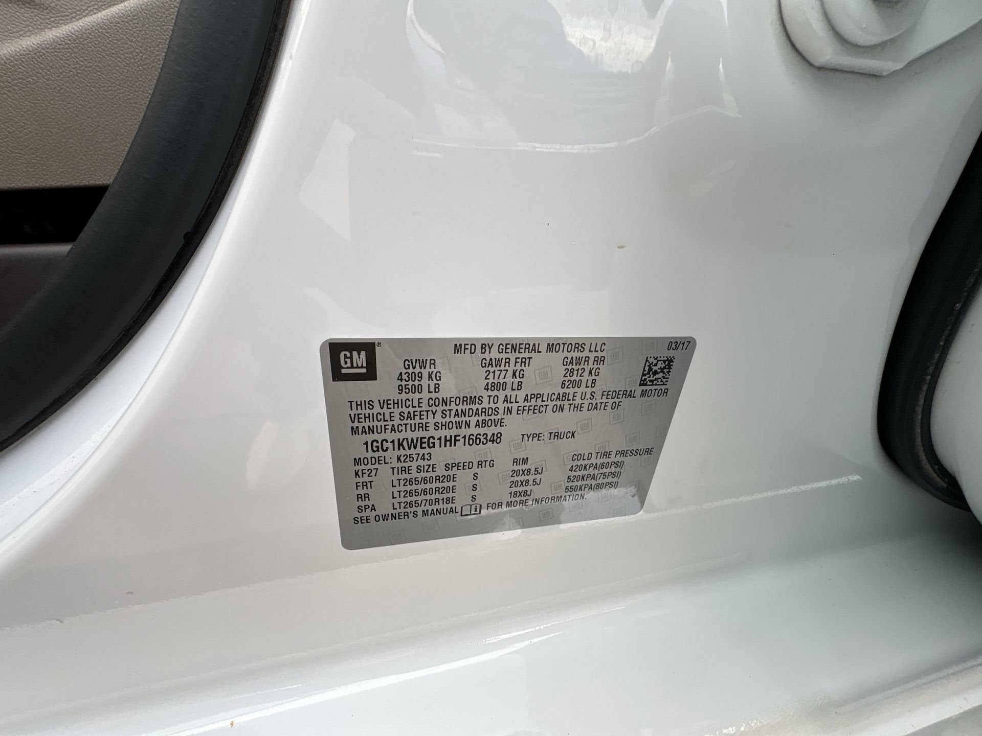 2017 Chevrolet Silverado 2500HD LTZ