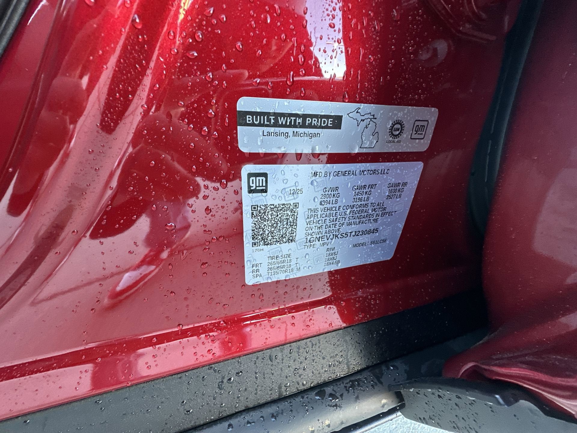 2026 Chevrolet Traverse AWD Z71