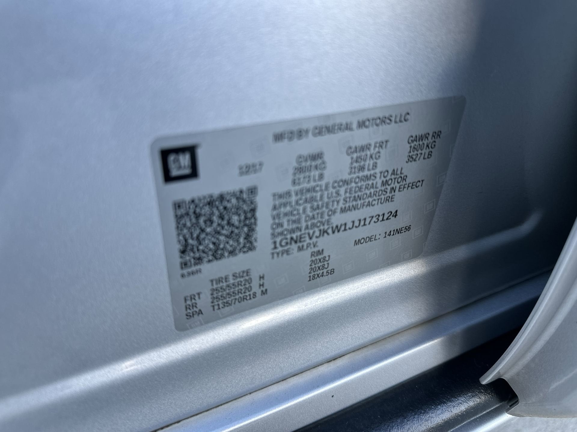 2018 Chevrolet Traverse Premier