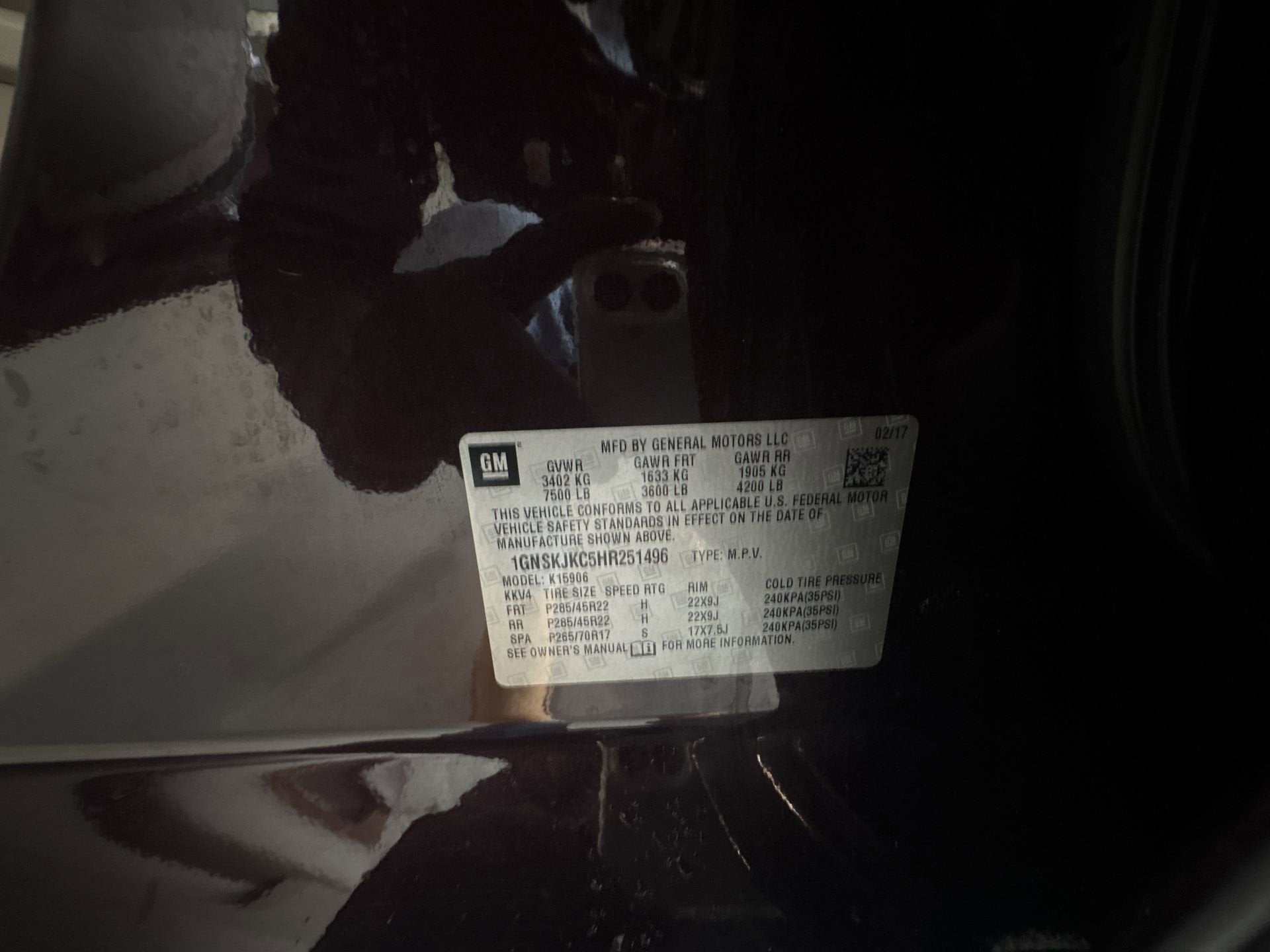 2017 Chevrolet Suburban Premier