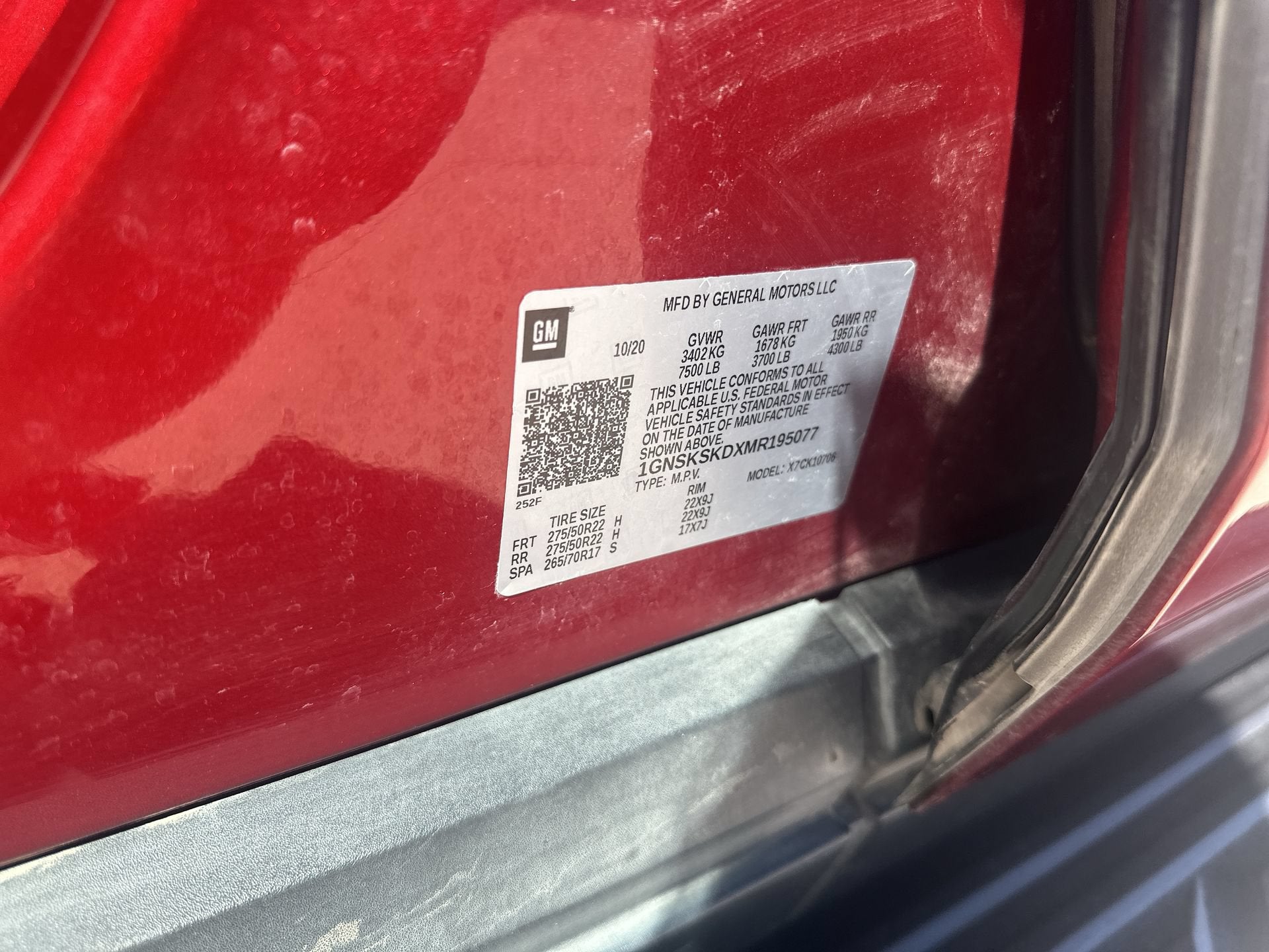 2021 Chevrolet Tahoe Premier