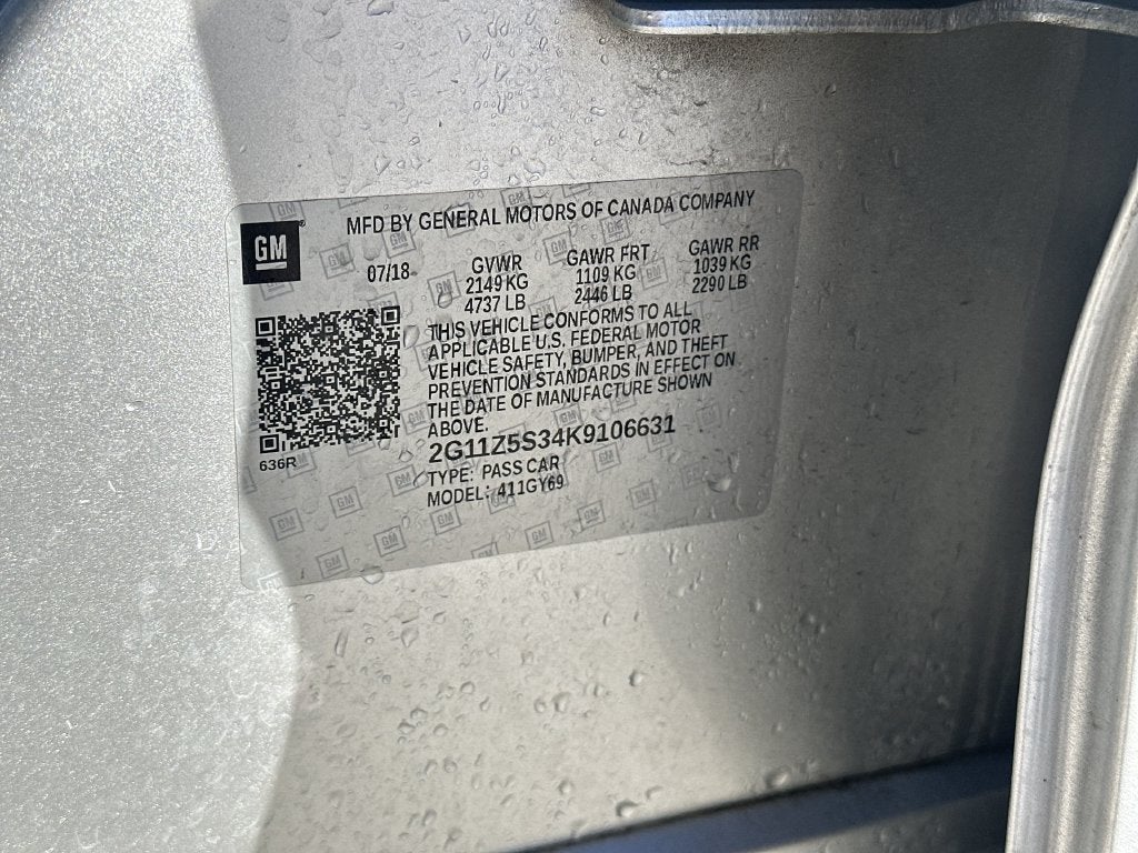 2019 Chevrolet Impala LT