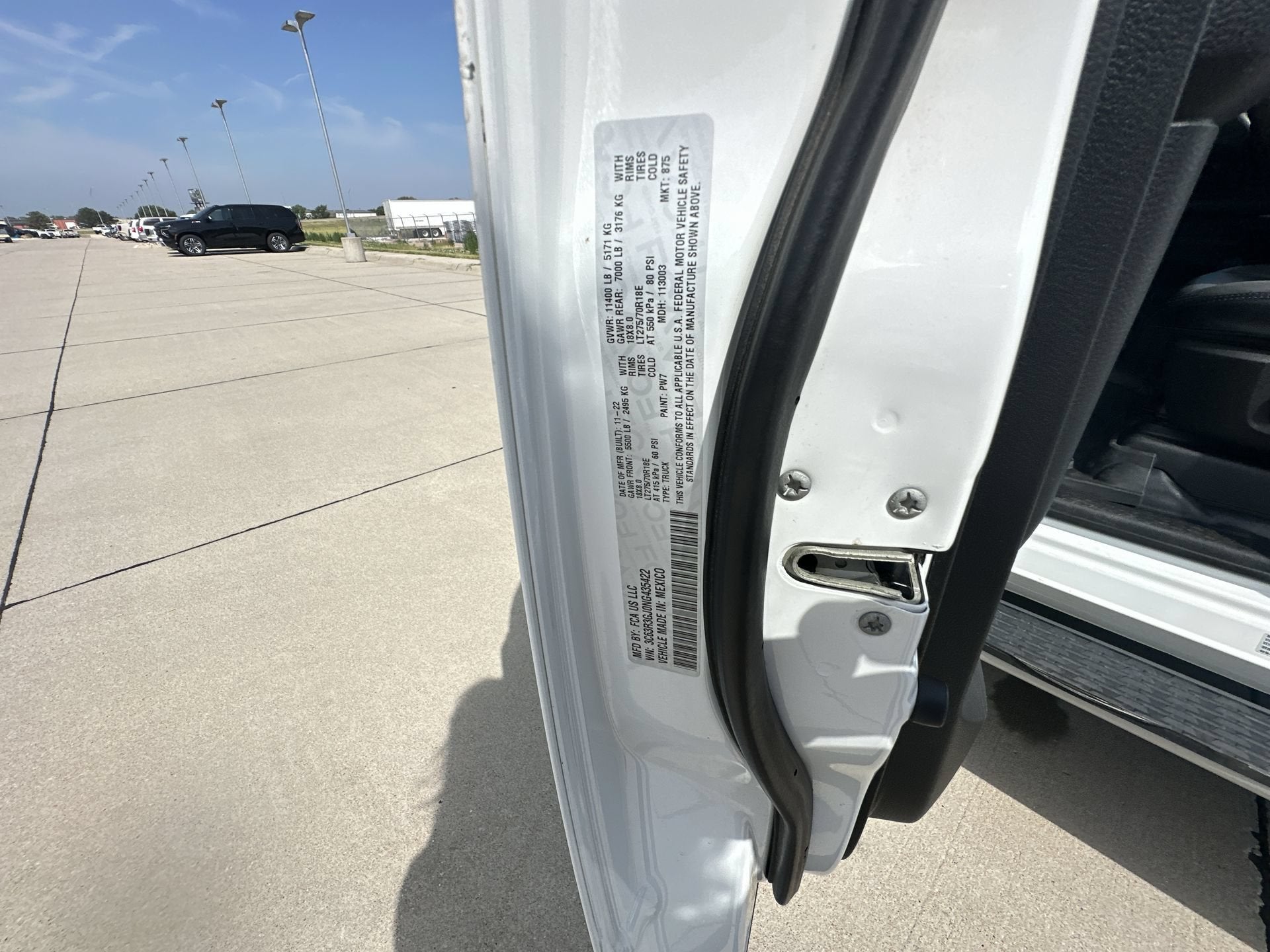 2022 RAM 3500 Tradesman