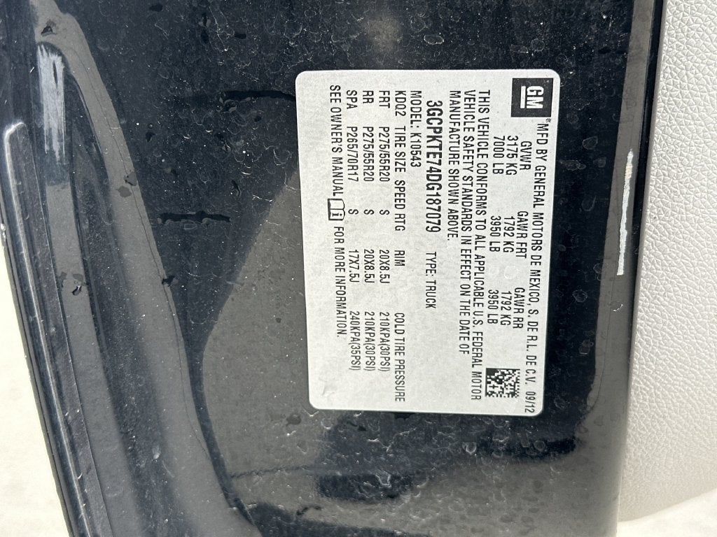 2013 Chevrolet Silverado 1500 LTZ
