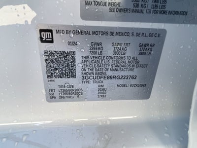 2024 Chevrolet Silverado 1500 LT Trail Boss