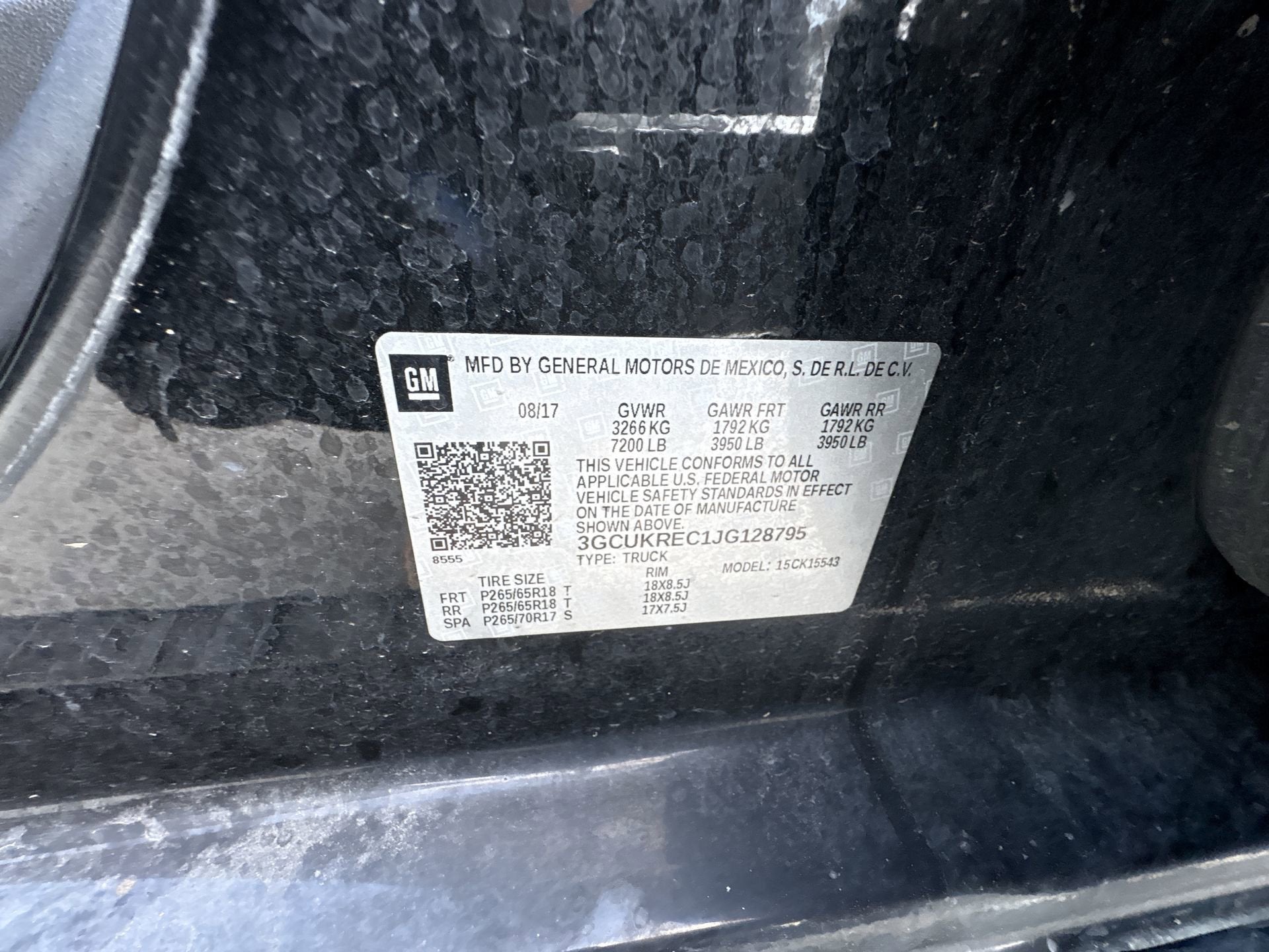 2018 Chevrolet Silverado 1500 LT