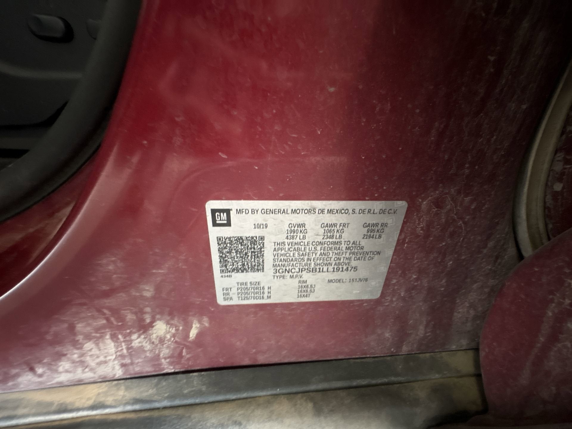 2020 Chevrolet Trax LT