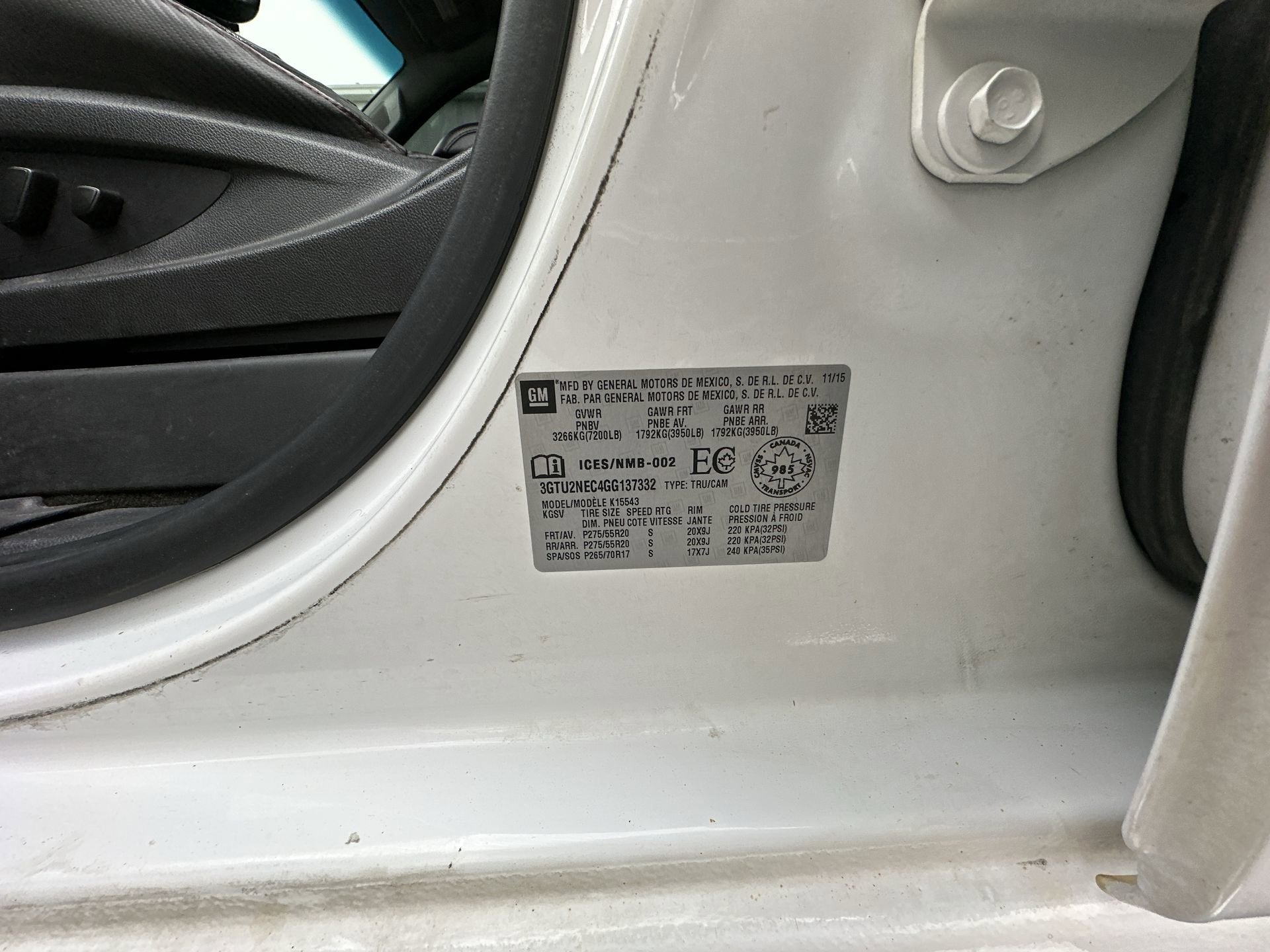 2016 GMC Sierra 1500 SLT