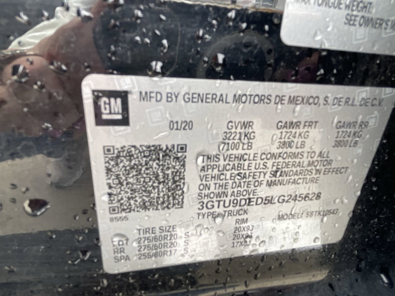 2020 GMC Sierra 1500 SLT