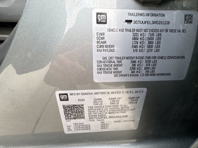 2024 GMC Sierra 1500 AT4X