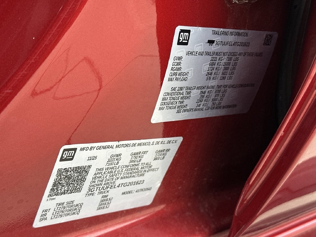 2026 GMC Sierra 1500 AT4X