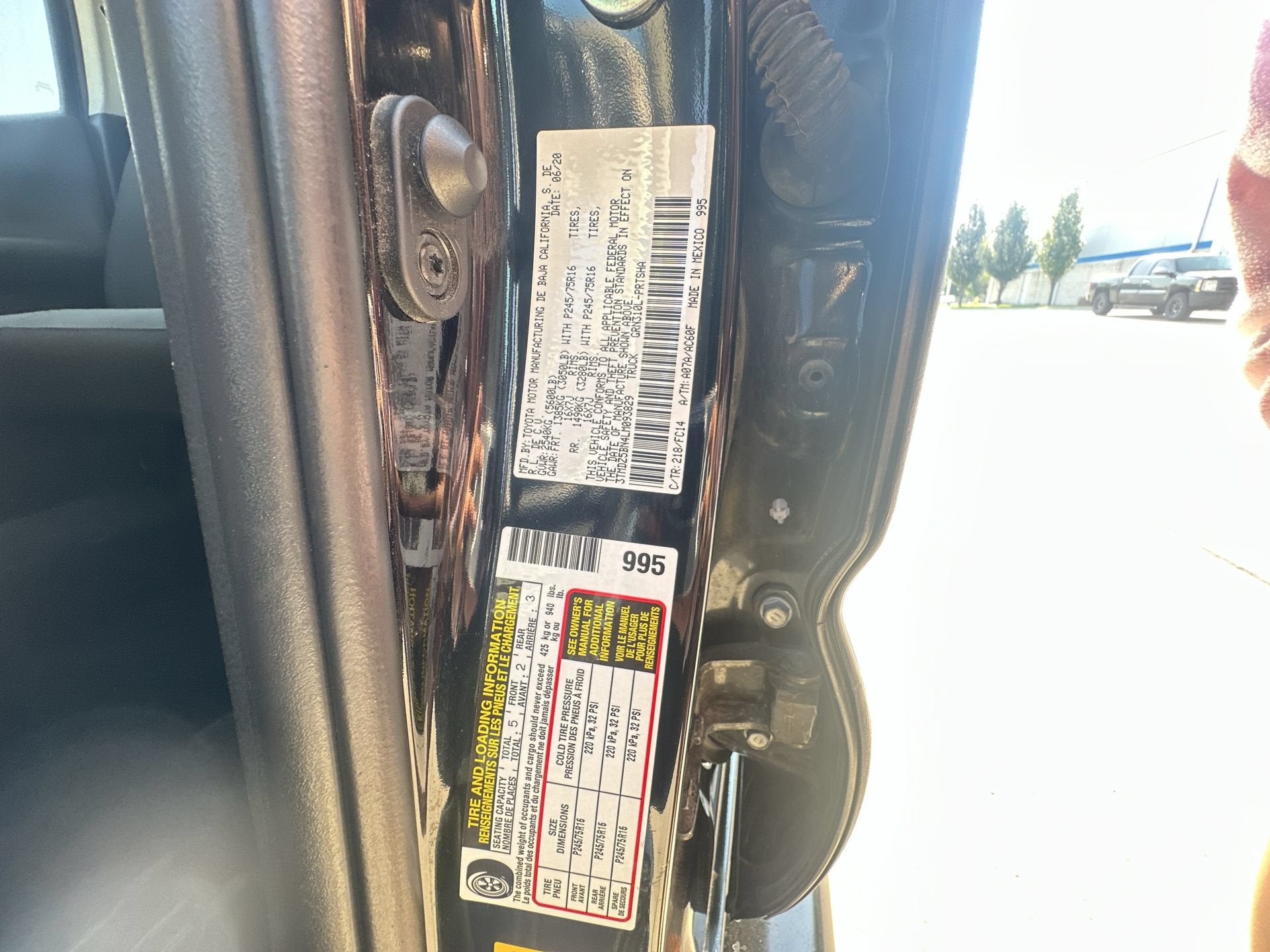 2020 Toyota Tacoma 4WD SR5