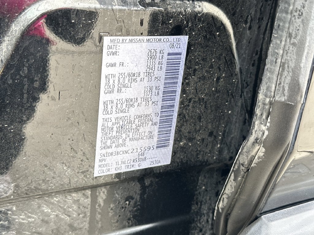 2022 Nissan Pathfinder SV