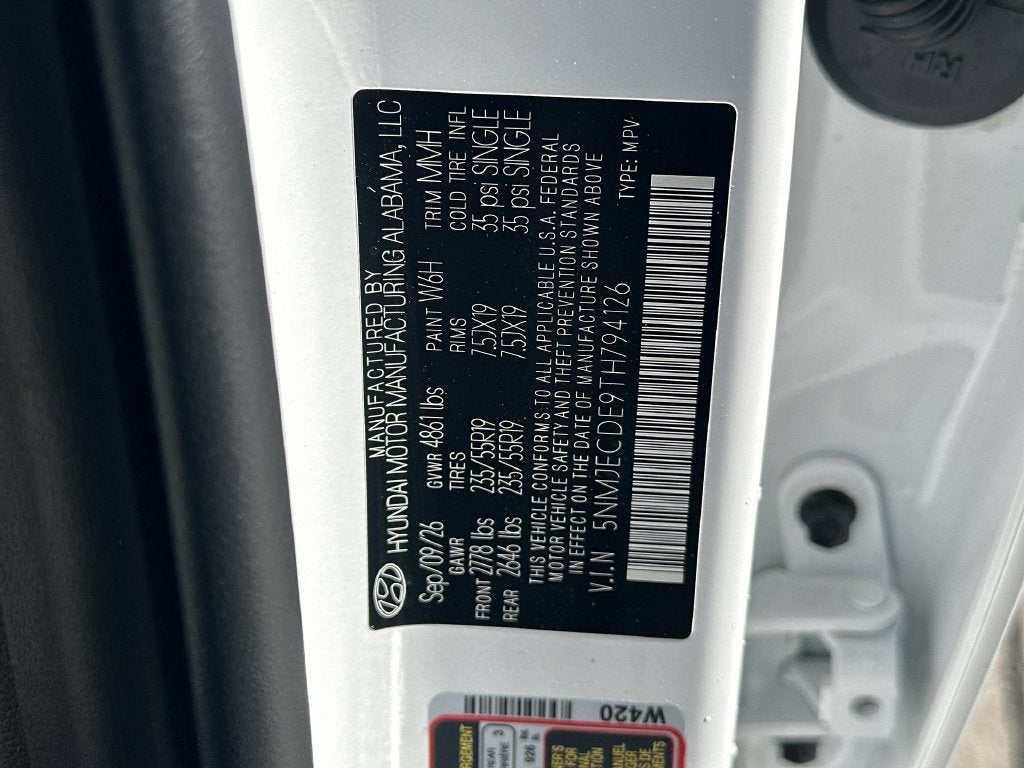 2026 Hyundai TUCSON Limited AWD