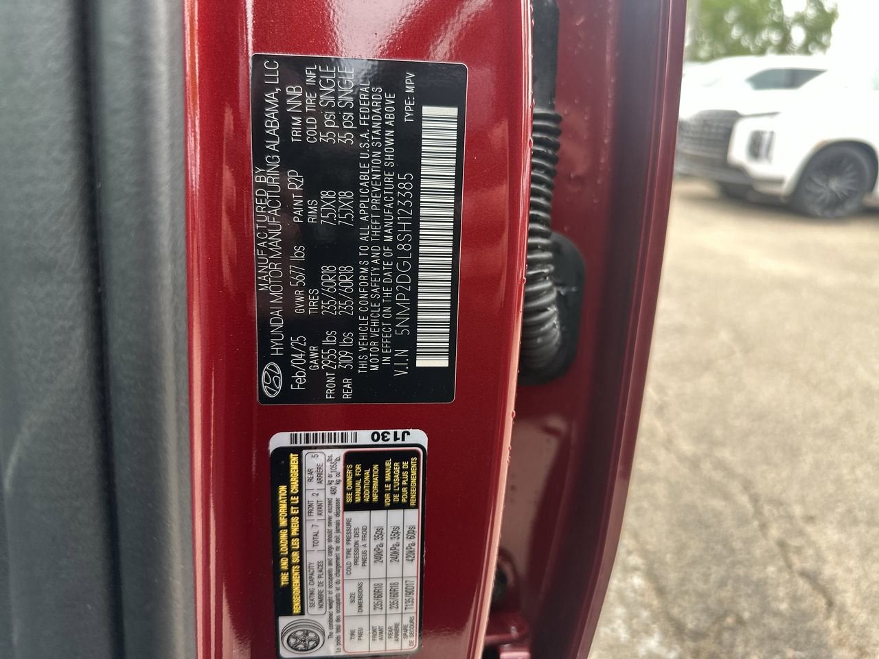 2025 Hyundai SANTA FE SEL