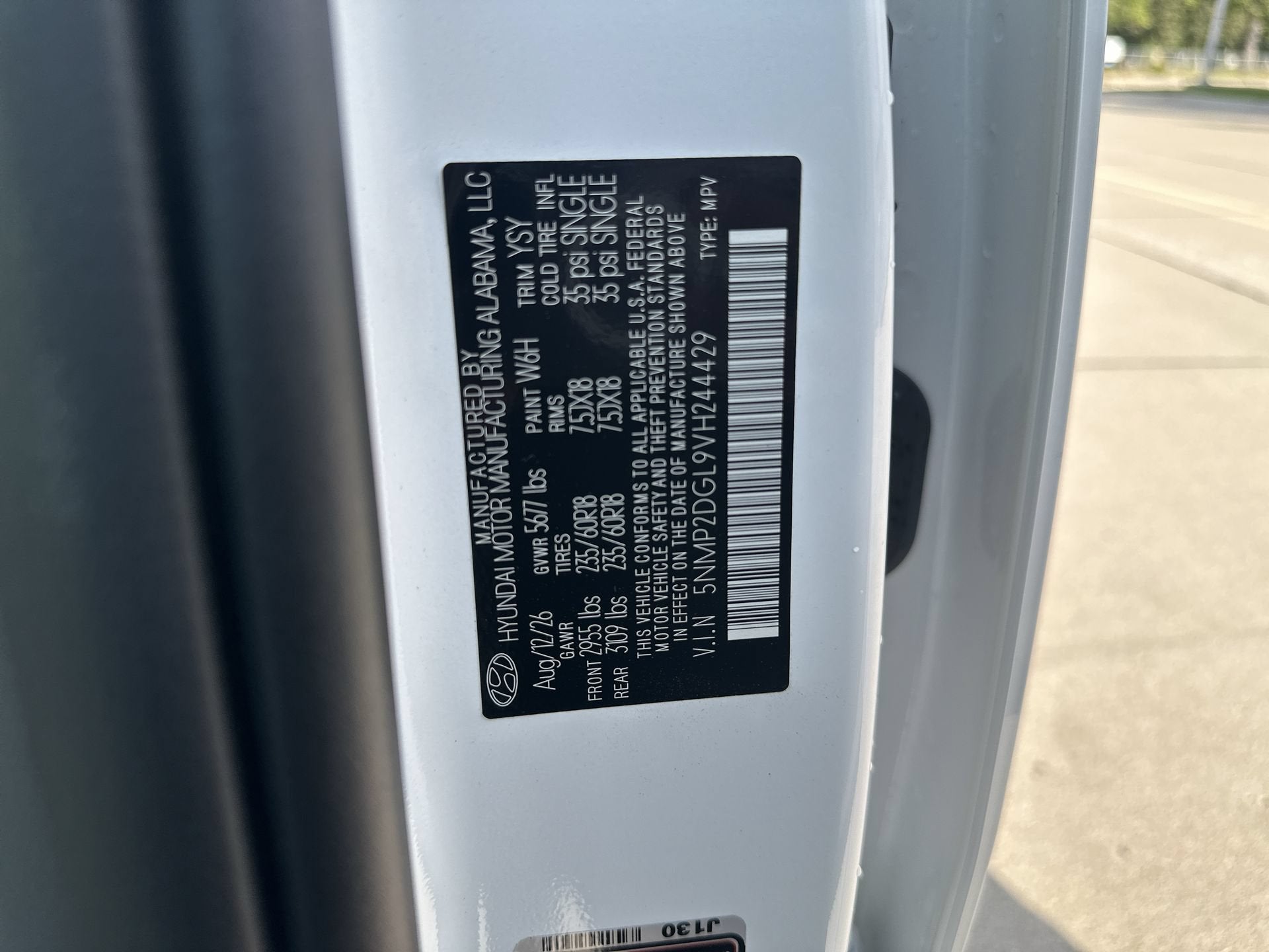 2027 Hyundai SANTA FE SEL AWD
