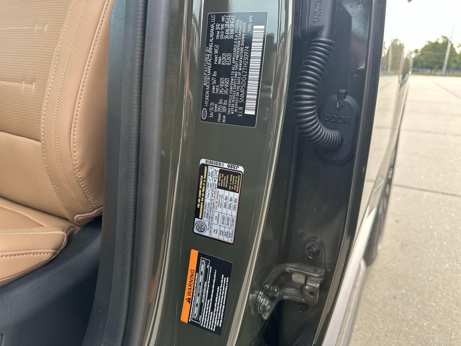 2026 Hyundai SANTA FE Calligraphy AWD