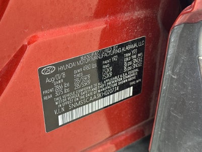 2019 Hyundai SANTA FE Ultimate