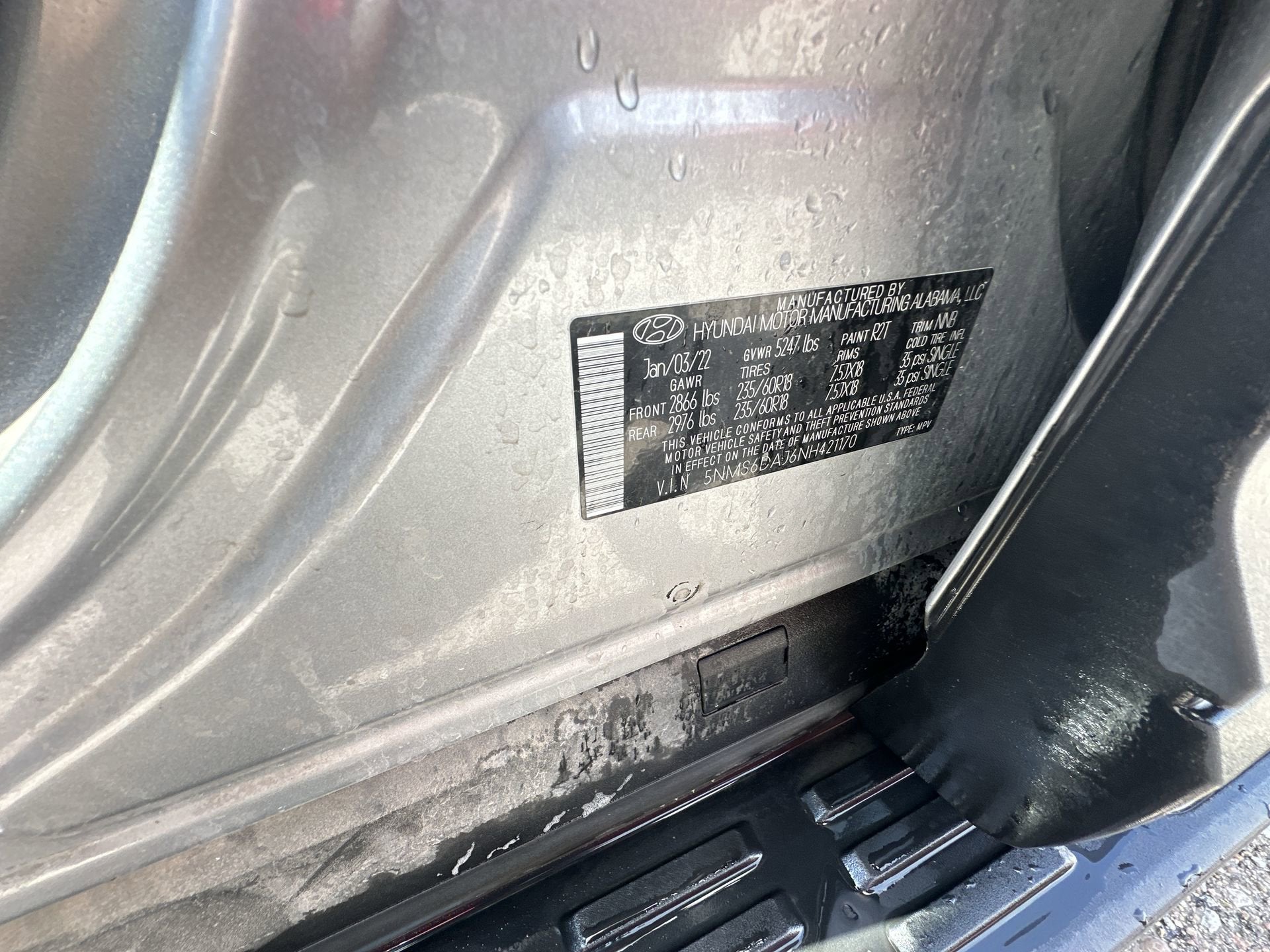 2022 Hyundai SANTA FE XRT
