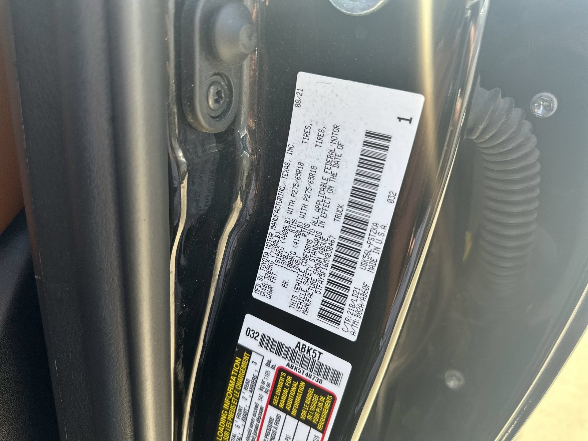 2021 Toyota Tundra 4WD Platinum