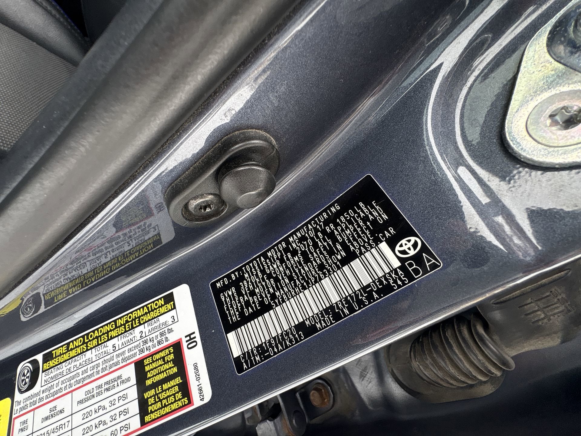 2018 Toyota Corolla SE