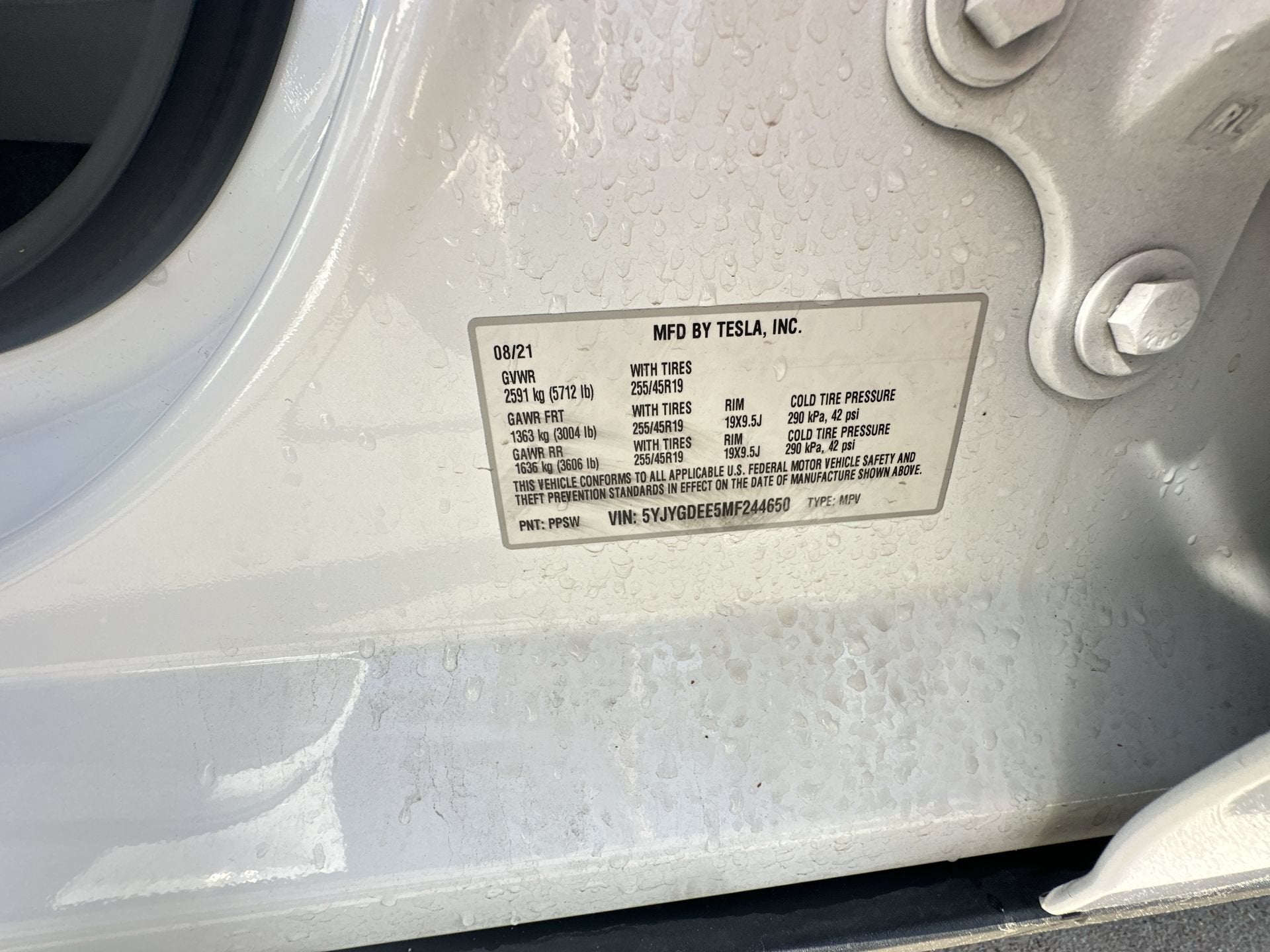 2021 Tesla Model Y Long Range