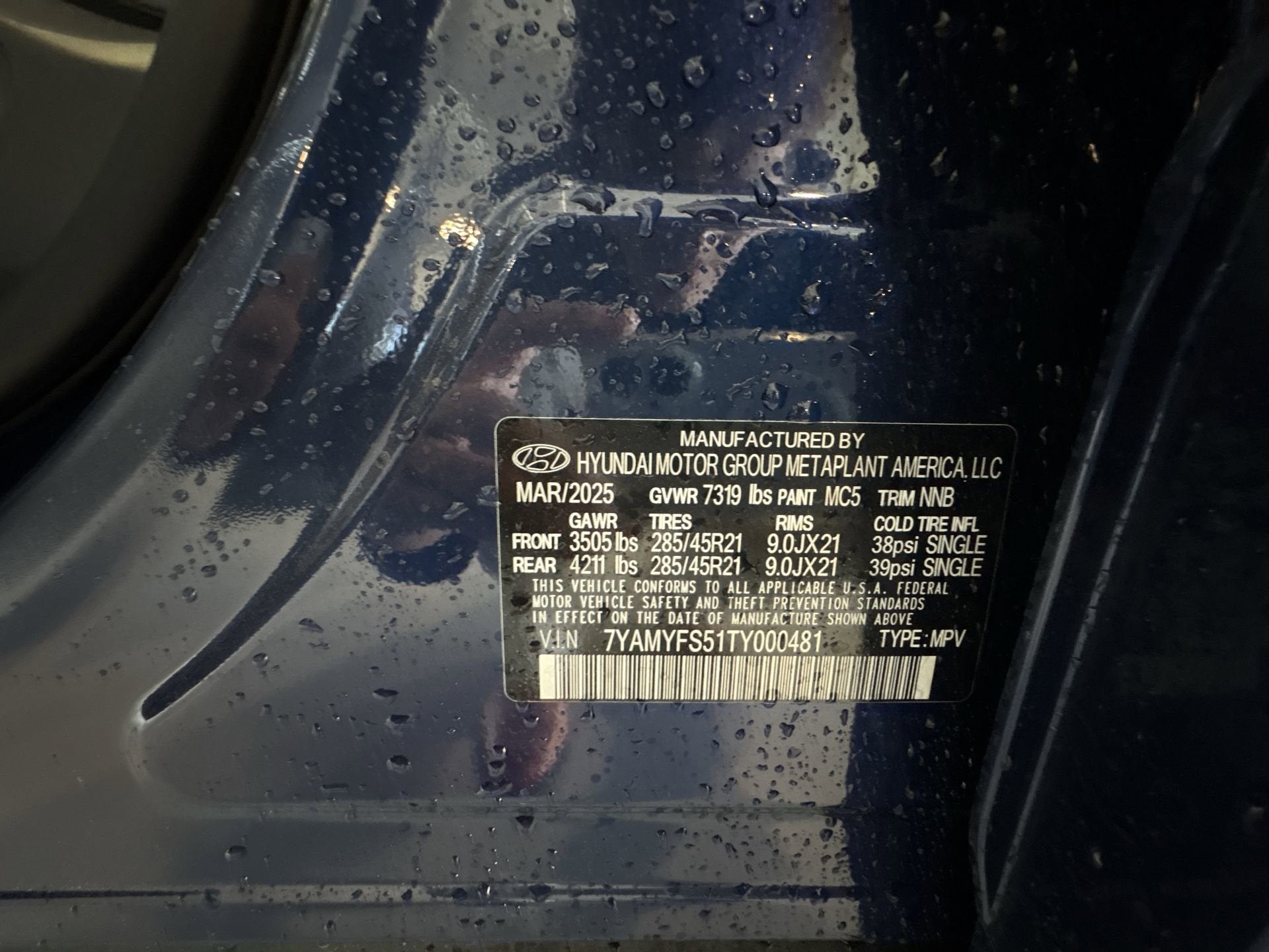 2026 Hyundai IONIQ 9 Performance Calligraphy