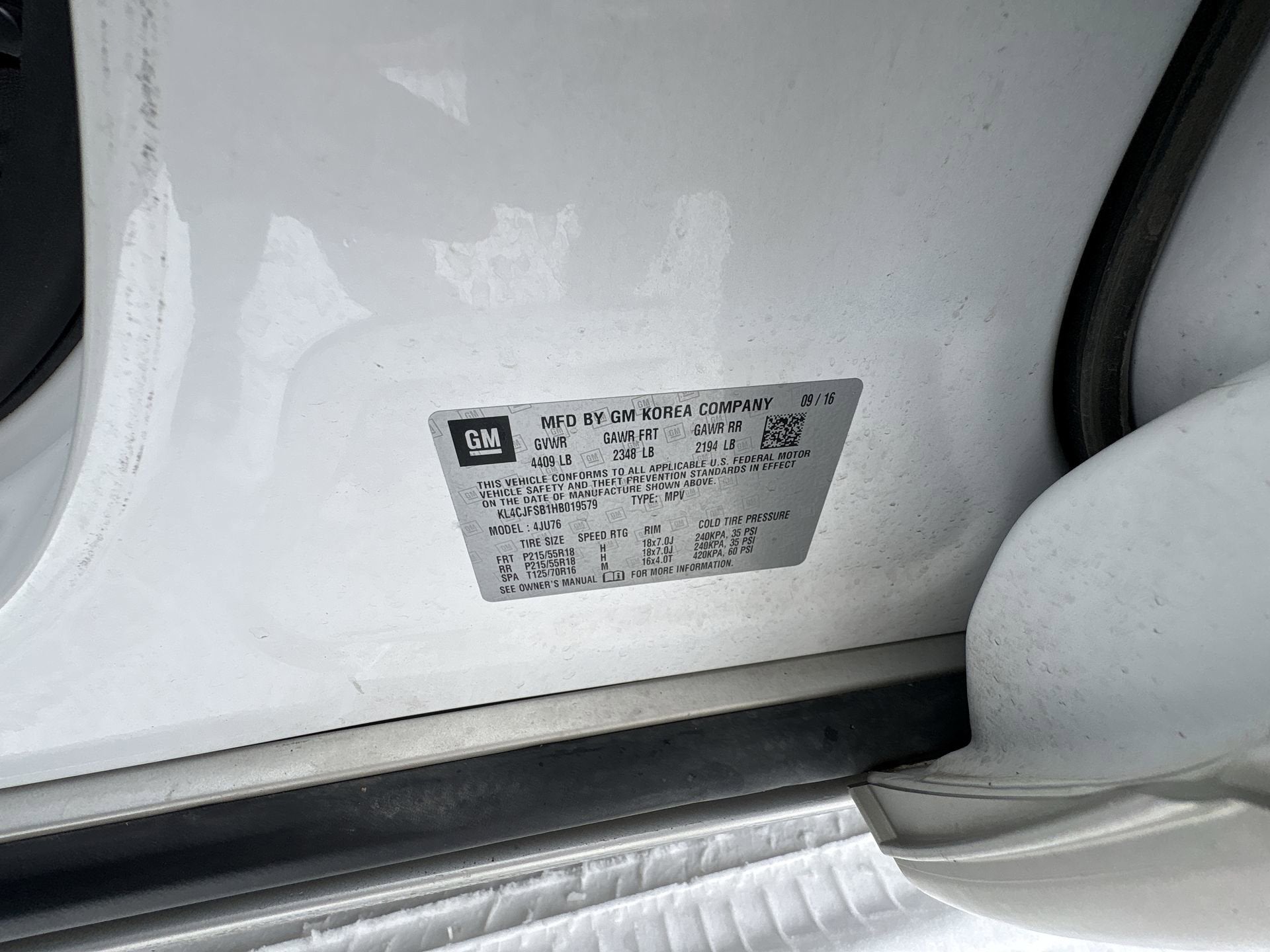 2017 Buick Encore Preferred II