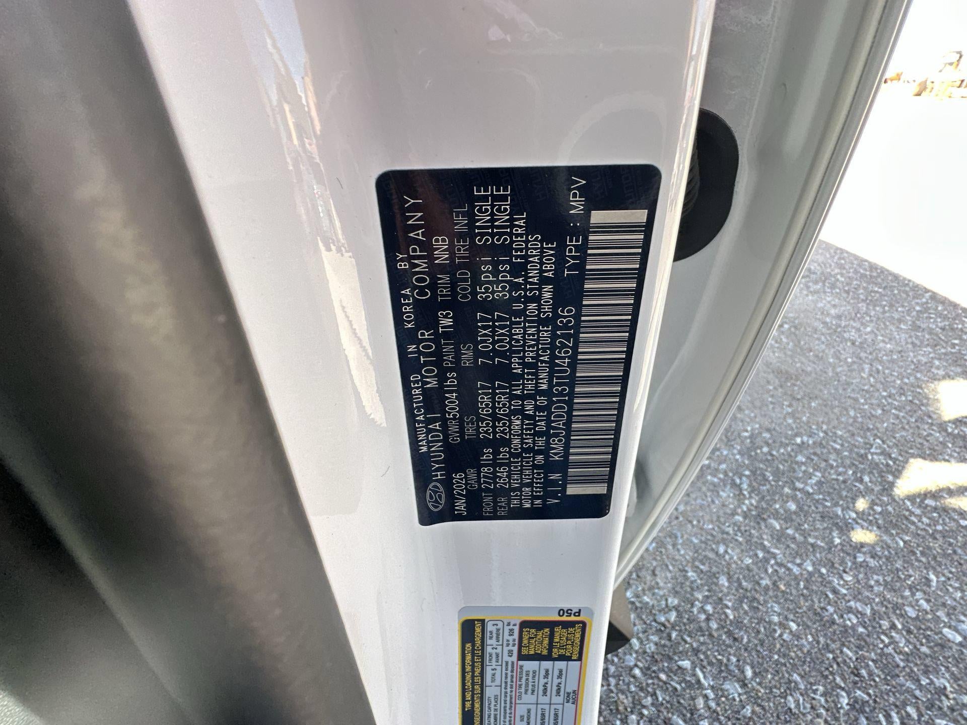 2026 Hyundai TUCSON HYBRID Blue