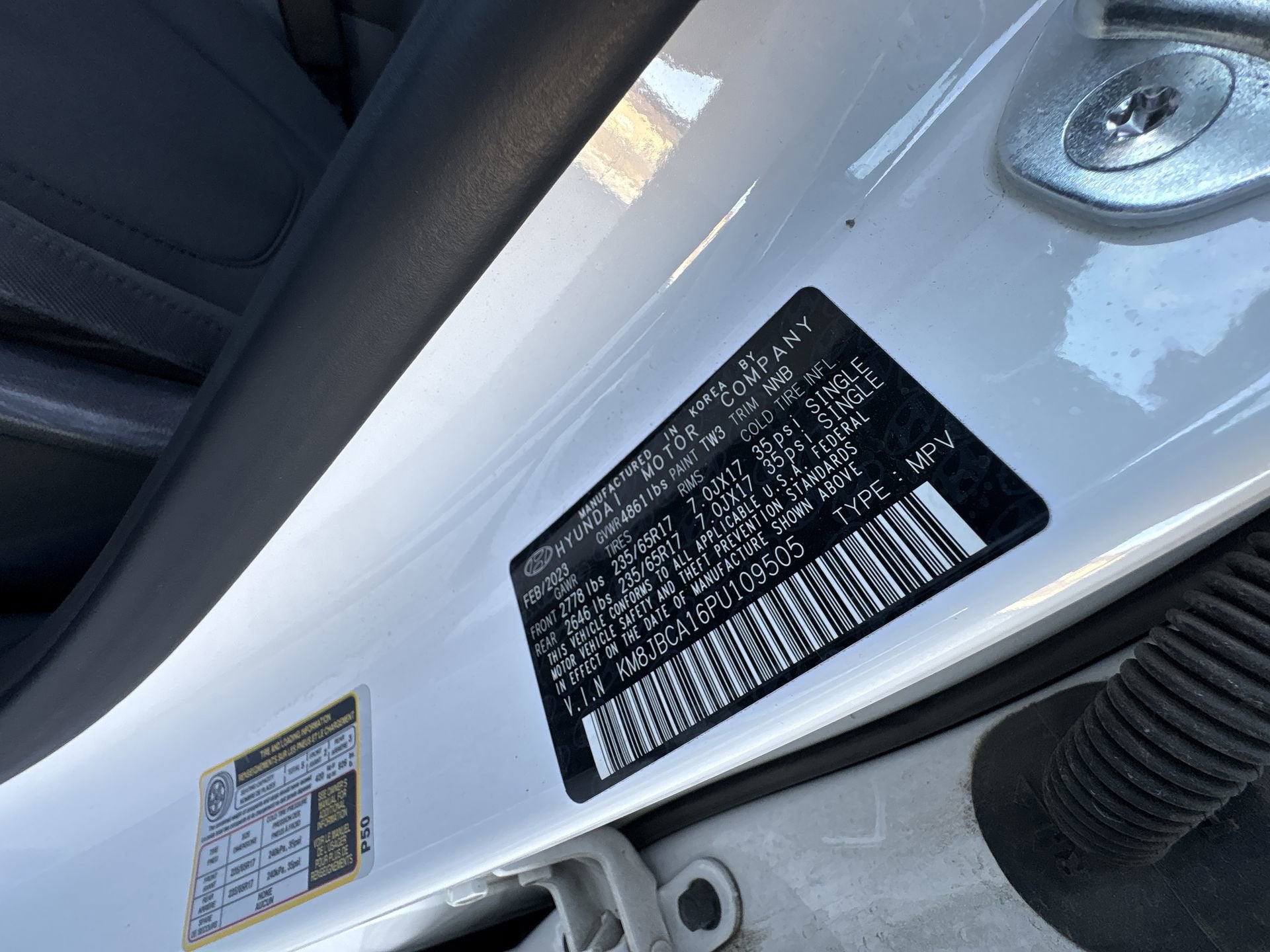 2023 Hyundai TUCSON HYBRID Blue