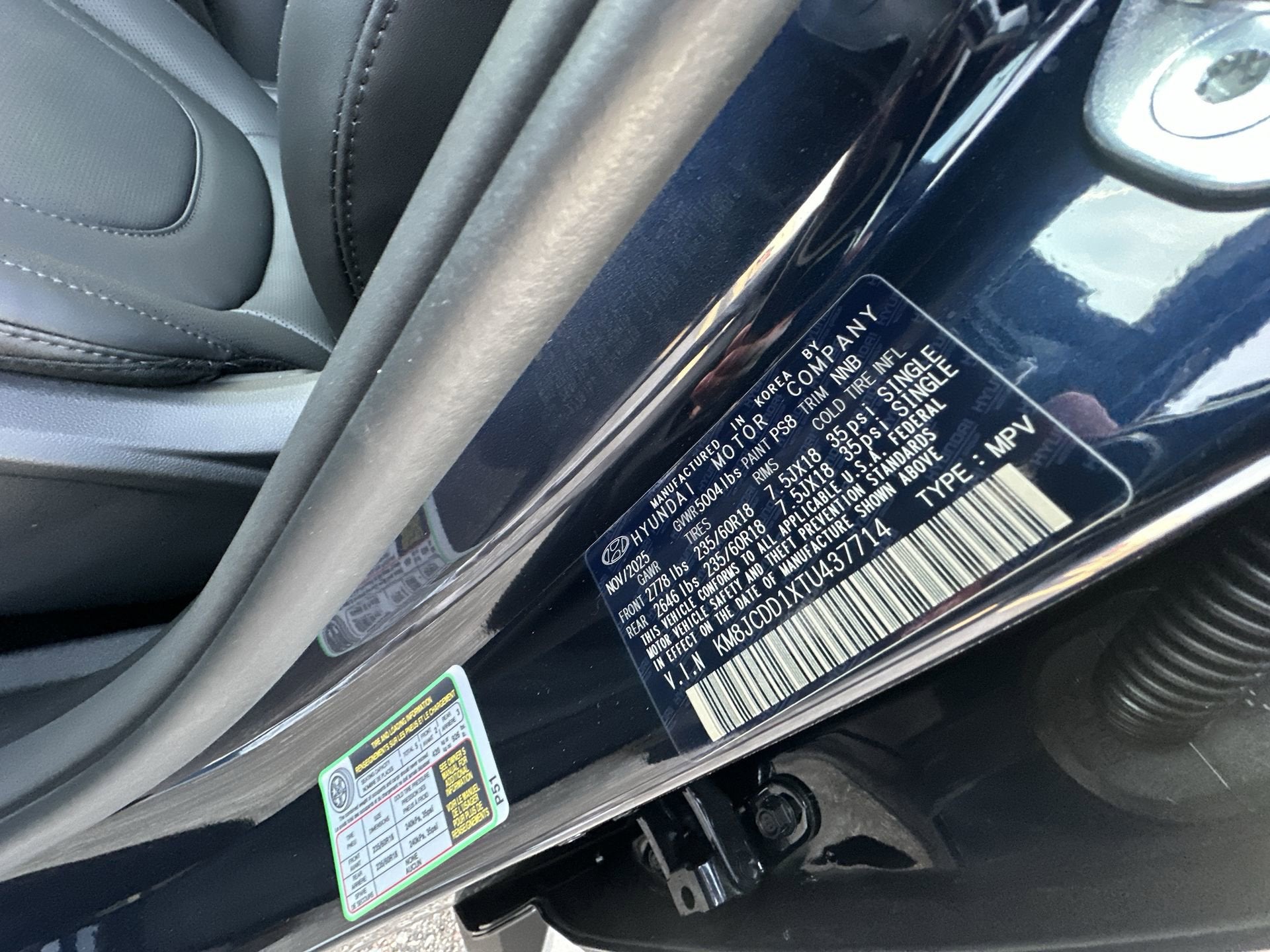 2026 Hyundai TUCSON HYBRID SEL Convenience