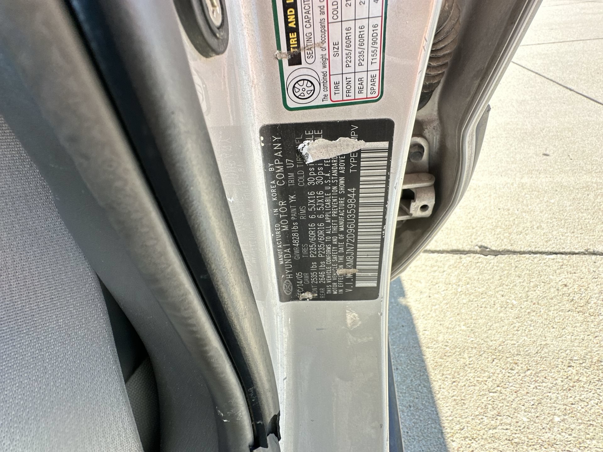 2006 Hyundai TUCSON GLS