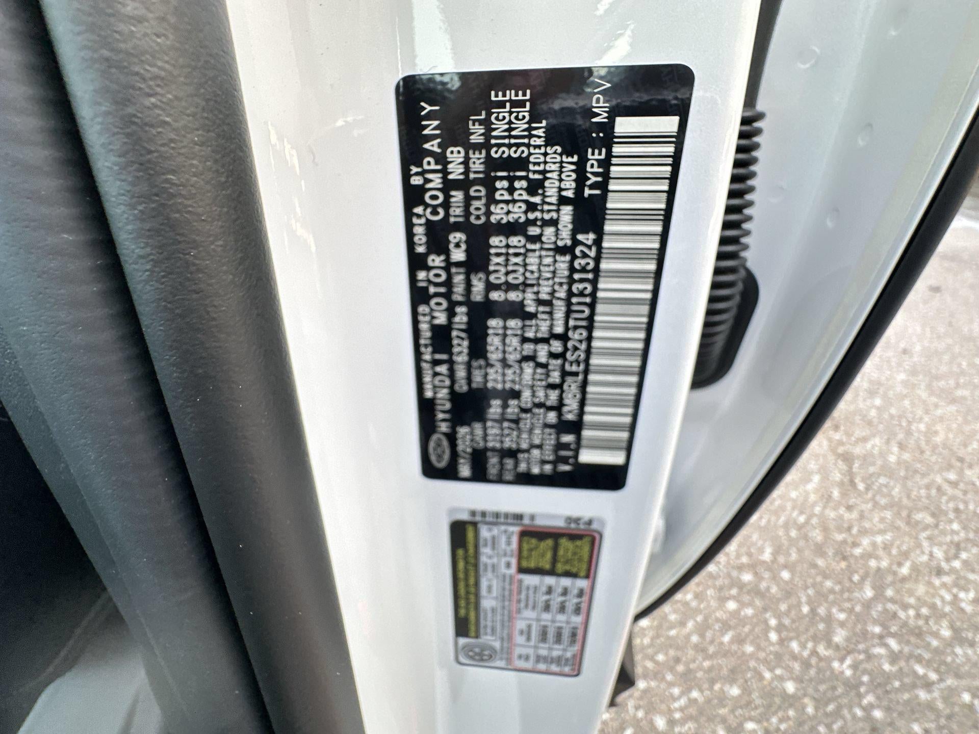 2026 Hyundai PALISADE SEL AWD