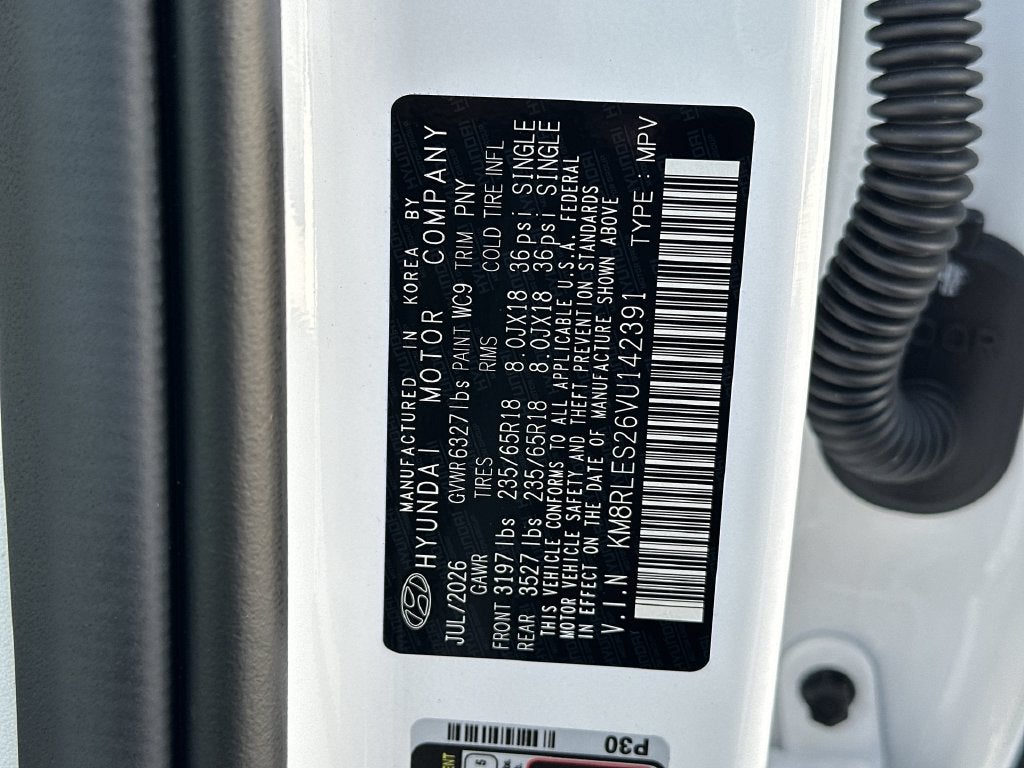 2027 Hyundai PALISADE SEL AWD