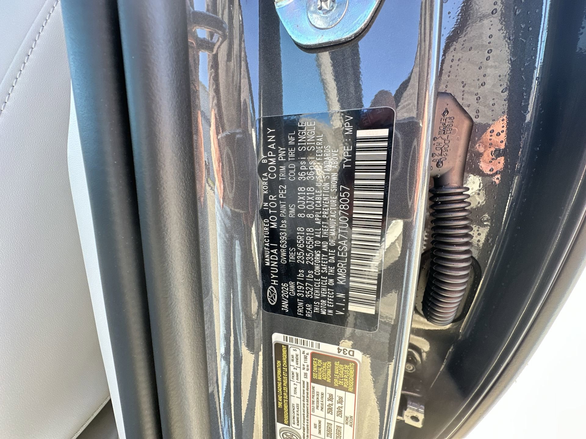 2026 Hyundai PALISADE HYBRID SEL 7P