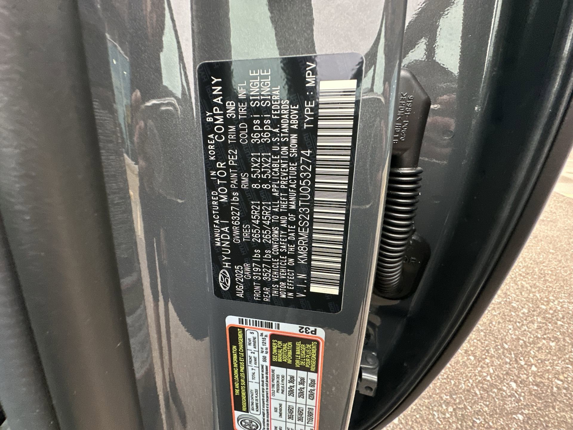 2026 Hyundai PALISADE Calligraphy