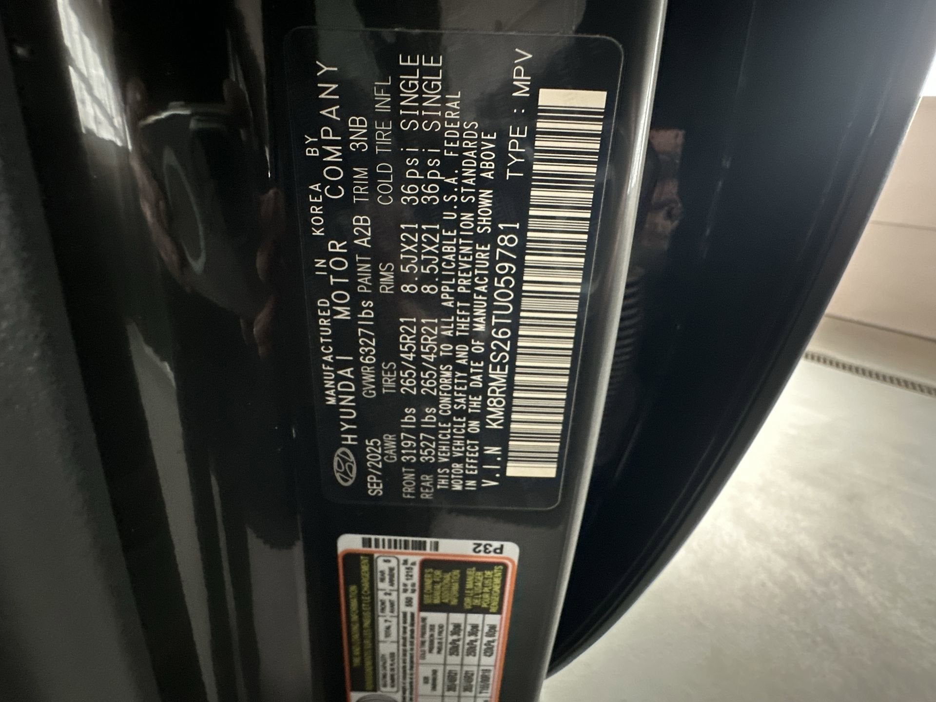 2026 Hyundai PALISADE Calligraphy