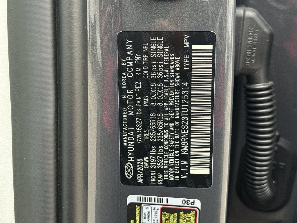 2026 Hyundai PALISADE SEL Premium AWD