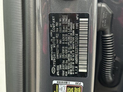 2026 Hyundai PALISADE SEL Premium AWD