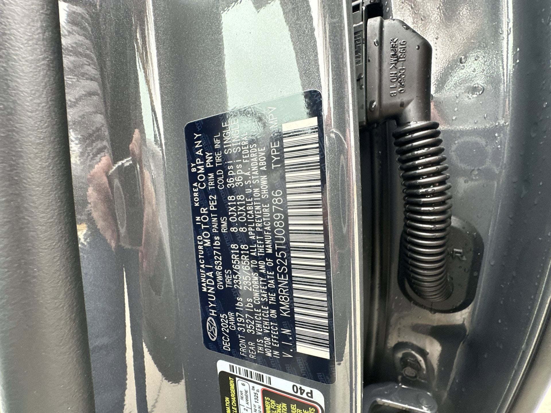 2026 Hyundai PALISADE SEL Premium 8P