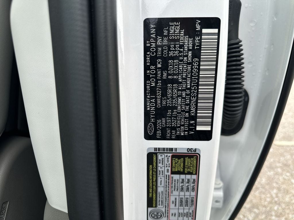2026 Hyundai PALISADE SEL Premium 7 Passenger