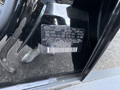 2026 Hyundai SONATA HYBRID Blue