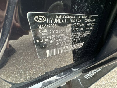 2025 Hyundai SONATA SEL