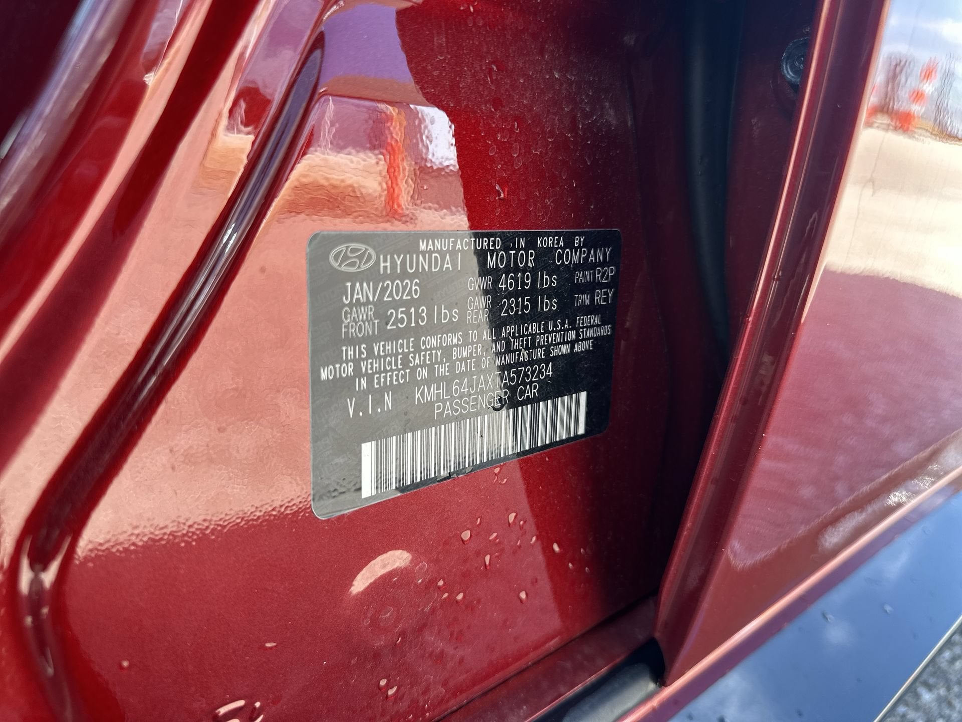 2026 Hyundai SONATA SEL Sport