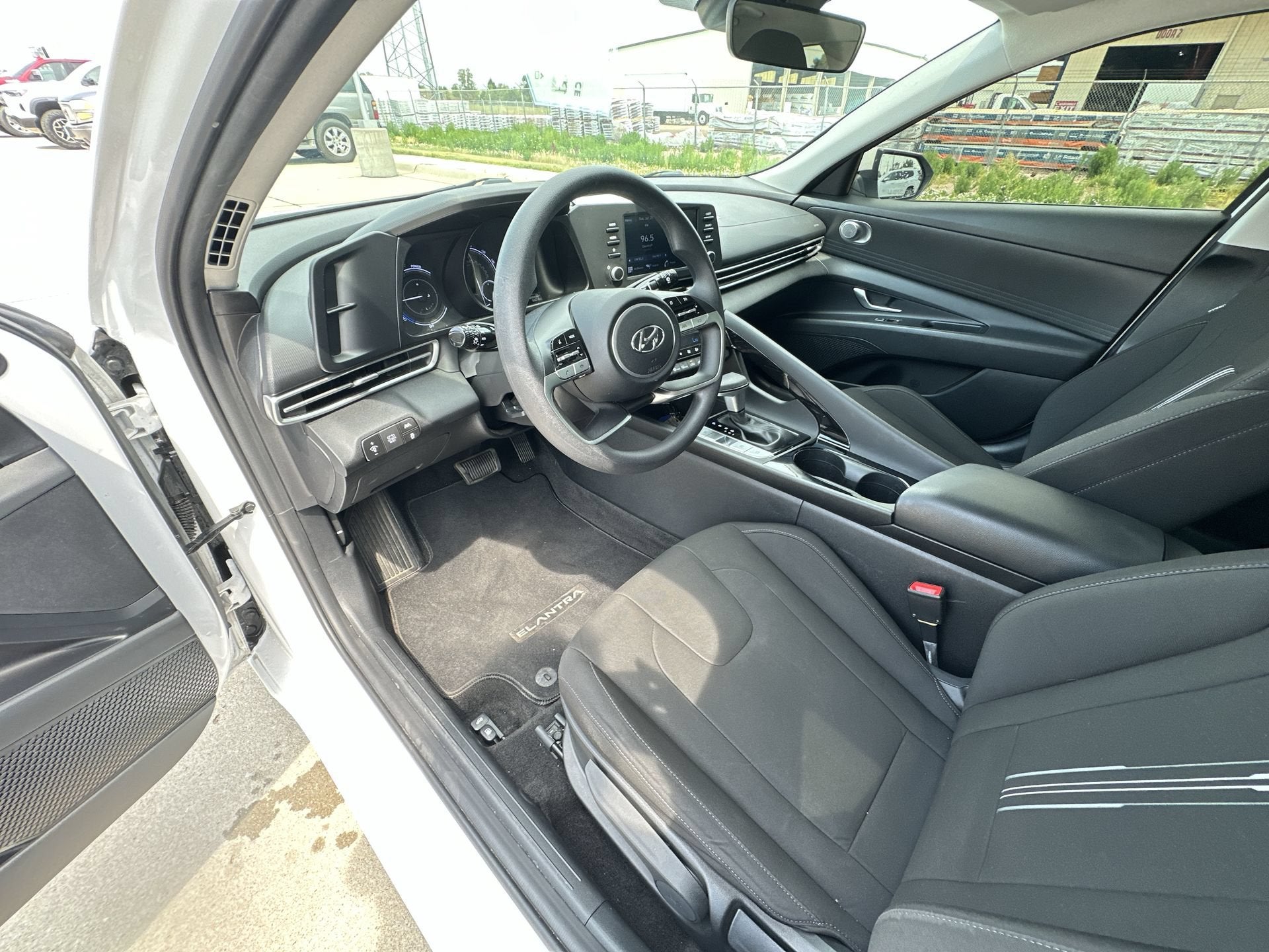 2021 Hyundai ELANTRA HYBRID Blue