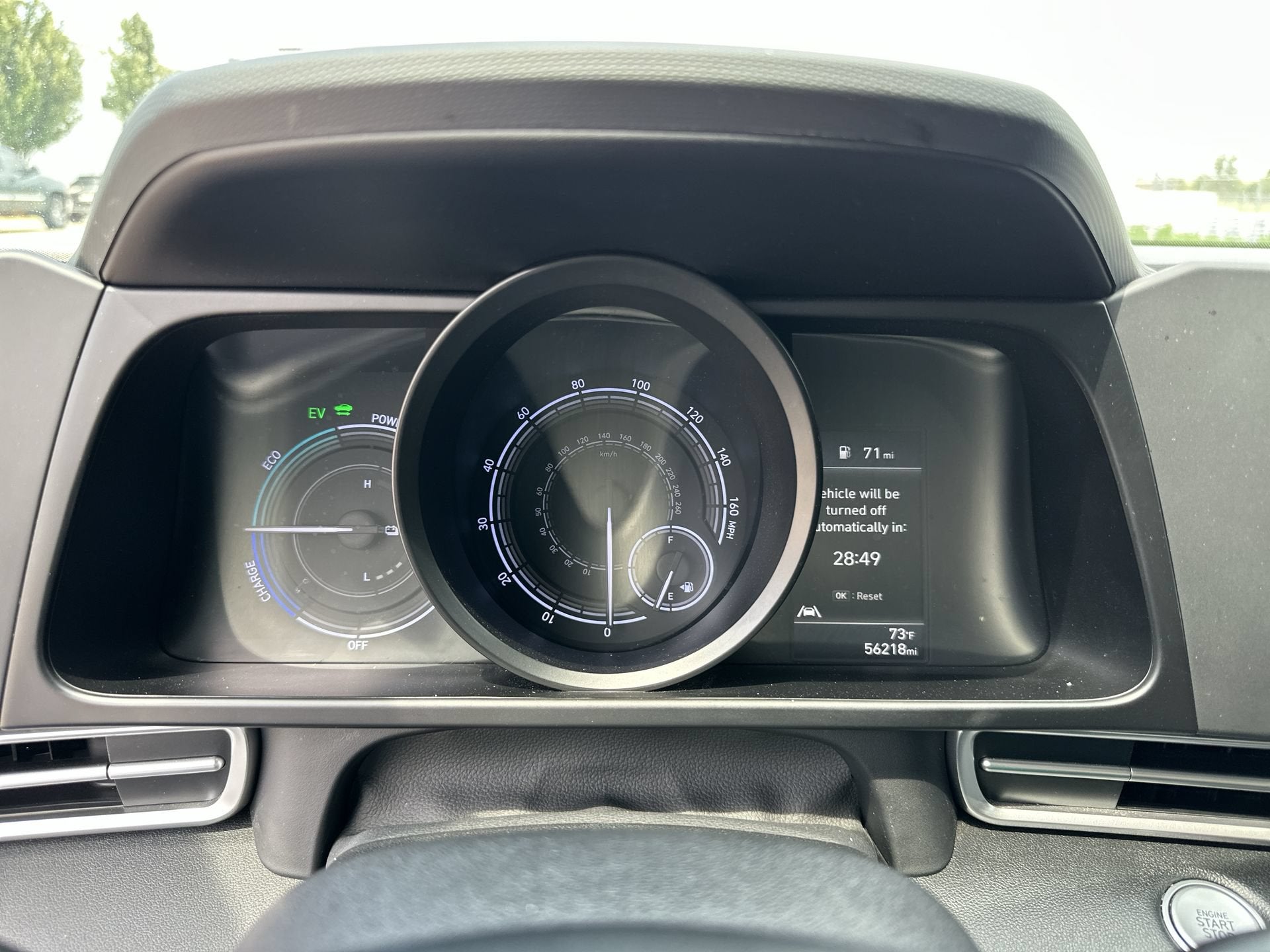 2021 Hyundai ELANTRA HYBRID Blue